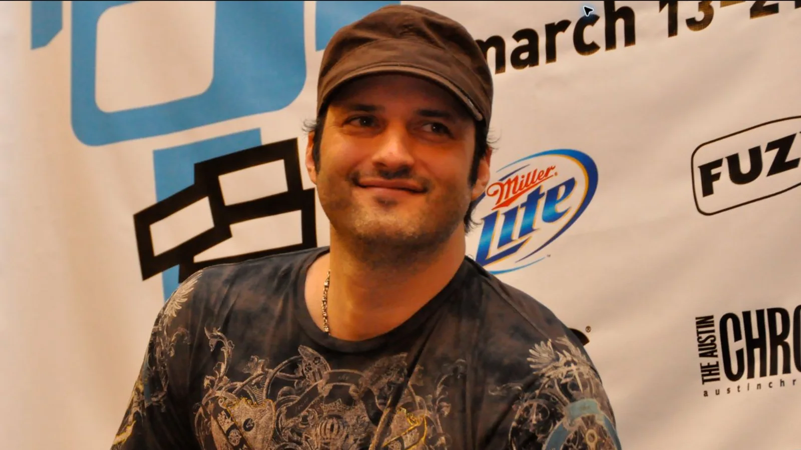 Robert Rodriguez conversa con el público durante el festival South by Southwest en 2009.